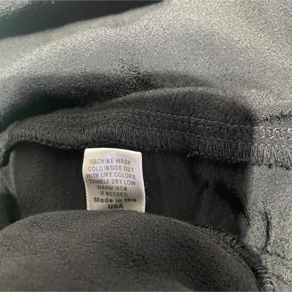 Monrow Size Medium  Black Jumpsuit Jogger Long Sleeve - Picture 9 of 9